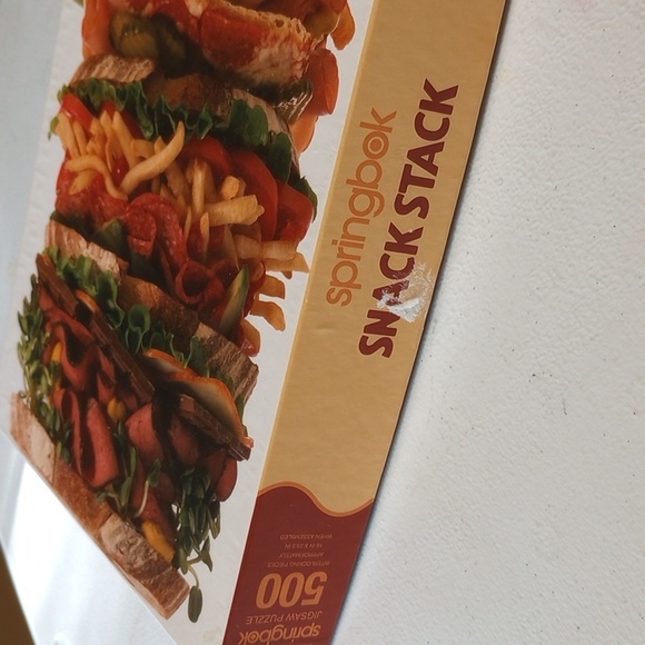 500 piece Springbok Snack Stack Jigsaw Puzzle - Picture 2 of 2